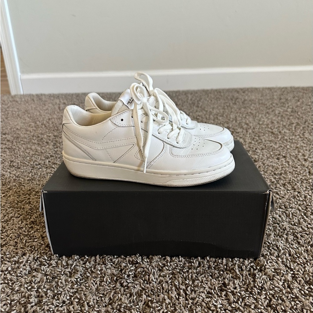 Rag & Bone Retro Court Sneaker in White, size 36.5/ 6.5 - Picture 6 of 7